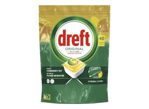 Dreft Original All-in-1 vaatwastabletten - Hawaii - 40 stuks