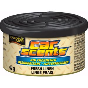 California Scents Luchtverfrisser Fresh Linen Blikje 42gr CDLINEN