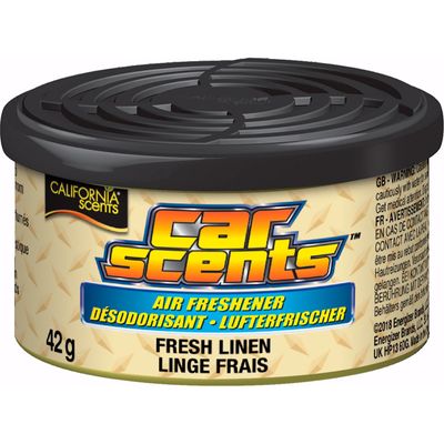 California Scents Luchtverfrisser Fresh Linen Blikje 42gr 1711639