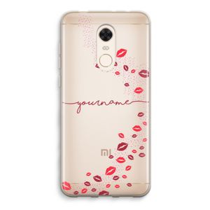 Kusjes: Xiaomi Redmi 5 Transparant Hoesje