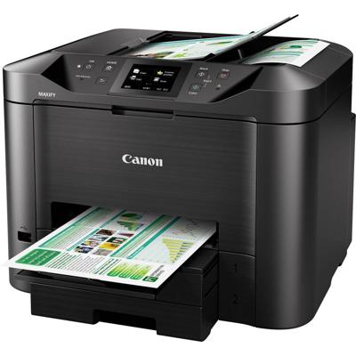 Canon Multifunctionele printer Inkjet Kleur A4 Printen, scannen, kopiëren, faxen LAN, WiFi, Duplex, Duplex-ADF