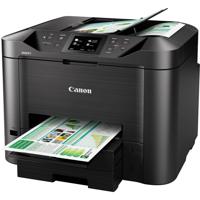 Canon Multifunctionele printer Inkjet Kleur A4 Printen, scannen, kopiëren, faxen LAN, WiFi, Duplex, Duplex-ADF