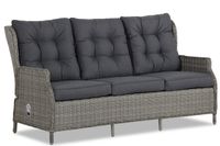 Garden Collections New Castle lounge tuinbank 3-zits verstelbaar