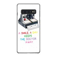 Smile: Samsung Galaxy S10 4G Volledig Geprint Hoesje