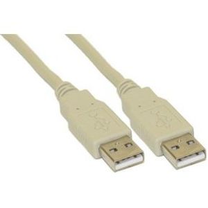 InLine 34318H USB-kabel 2 m USB A Beige