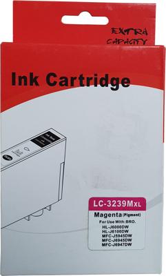 Huismerk Brother LC-3239XLM cartridge magenta