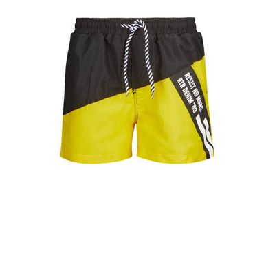 Retour Denim zwemshort Yuri geel/zwart