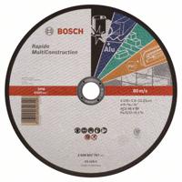Bosch Accessories 2608602767 2608602767 Doorslijpschijf recht 230 mm 1 stuk(s) Staal