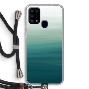 Ocean: Samsung Galaxy M31 Transparant Hoesje met koord