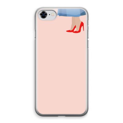 High heels: iPhone 8 Transparant Hoesje