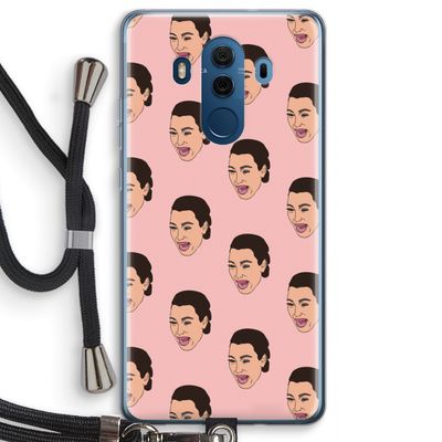 Ugly Cry Call: Huawei Mate 10 Pro Transparant Hoesje met koord
