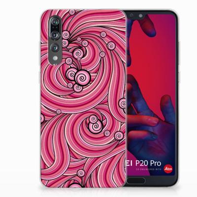 Huawei P20 Pro | Hoesje maken | Swirl Pink