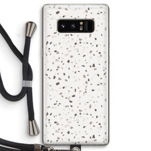 Terrazzo N°14: Samsung Galaxy Note 8 Transparant Hoesje met koord