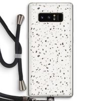 Terrazzo N°14: Samsung Galaxy Note 8 Transparant Hoesje met koord