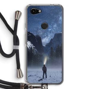 Wanderlust: Pixel 3a Transparant Hoesje met koord
