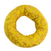 Klankschaalkussen Ringvormig Geel (15 x 4 cm) - thumbnail