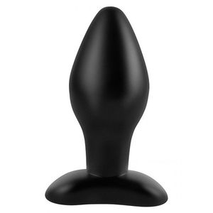 Anal Fantasy - Siliconen Butt Plug Zwart Large