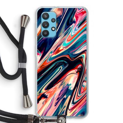 Quantum Being: Samsung Galaxy A32 4G Transparant Hoesje met koord
