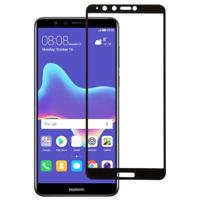 0 26 mm 9H 2.5D anti-kras zeefdruk getemperd glas volledig scherm Film voor Huawei Y9 (2018) (zwart)