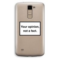 Your opinion: LG K10 (2016) Transparant Hoesje