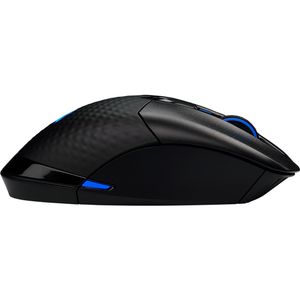 Corsair DARK CORE RGB PRO muis Gamen Rechtshandig RF Wireless + Bluetooth + USB Type-A Optisch 18000 DPI