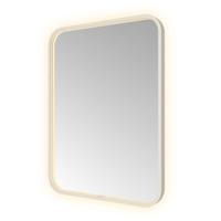 Hotbath &More Mirrors Soft Square LED Badkamerspiegel - Rechthoek - 80 x 60 cm - RVS 316