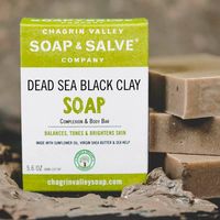 Chagrin Valley Dead Sea Black Clay Soap
