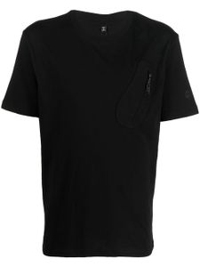 MCQ t-shirt à poche zippée - Noir