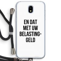 Belastinggeld: Samsung Galaxy J5 (2017) Transparant Hoesje met koord