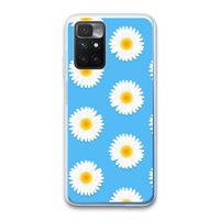 Margrietjes: Xiaomi Redmi 10 Transparant Hoesje