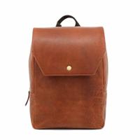 Dames laptop rugtas 15 inch - cognac - MŌSZ Billy
