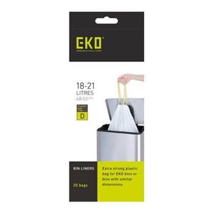 EKO Type D Afvalzak 18-21 Liter - 6 x 20 Zakken