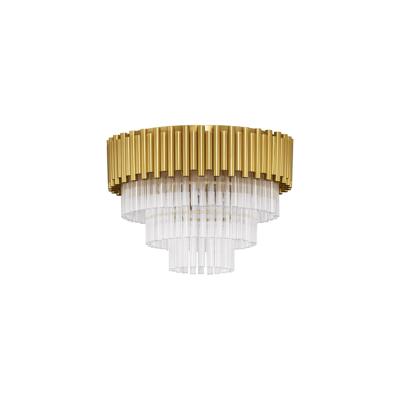 Lyora PlafondlampMagnolia goud met kristal Ø 50cm - 9824079