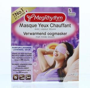 Megrhythm Warm oogmasker lavendel