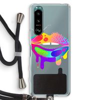 Lip Palette: Sony Xperia 5 III Transparant Hoesje met koord
