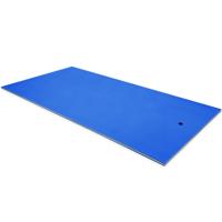 355 x 183 cm Waterhangmat Drijvende Watermat Zwemmat Zwembed Waterligstoel Oranje/ Blauw/ Groen