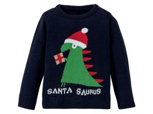 Jongens kersttrui 110/116, Navy