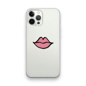 Kusje: iPhone 12 Pro Transparant Hoesje