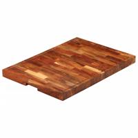 Hakblok 60x42x4 cm massief acaciahout Hakblok 60x42x4 cm massief acaciahout