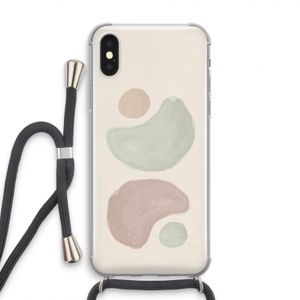 Geo #10: iPhone XS Transparant Hoesje met koord
