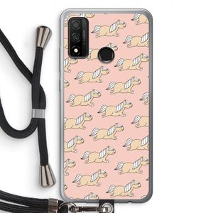 Ponys: Huawei P Smart (2020) Transparant Hoesje met koord
