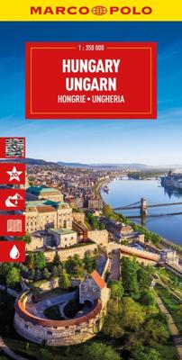 Wegenkaart - landkaart Hungary - Hongarije | Marco Polo Wegenkaart - landkaart Hungary - Hongarije | Marco Polo