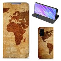 Samsung Galaxy S20 | Book Cover | Wereldkaart