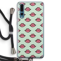 Lipjes: Huawei P20 Pro Transparant Hoesje met koord
