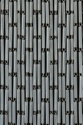 Sunarts kant en klaar vliegengordijn 90 x 210 Verspringend transparant model 020