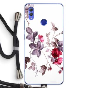 Mooie bloemen: Honor Note 10 Transparant Hoesje met koord