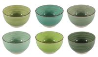 Cookinglife Soepkommen / kommen Delice Groen ø 14 cm - 6 stuks