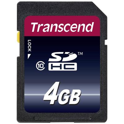Transcend Premium SDHC-kaart Industrial 4 GB Class 10