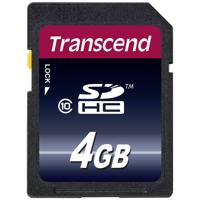 Transcend Premium SDHC-kaart Industrial 4 GB Class 10