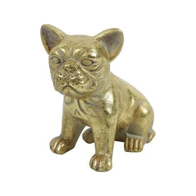 Hond zitten Pugsy Goud S